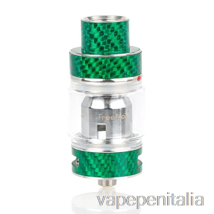 Vape In Italia Freemax Mesh Pro Serbatoio Sub-ohm In Fibra Di Carbonio Verde